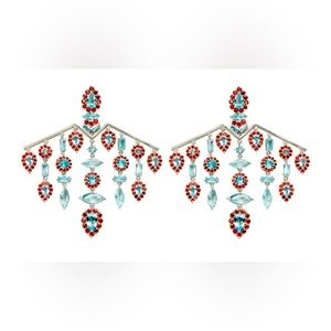 50% sale today only. Fallon Jewelry chandelier earrings